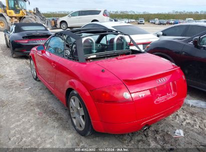 Lot #2992825563 2003 AUDI TT 1.8L