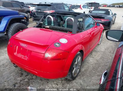 Lot #2992825563 2003 AUDI TT 1.8L