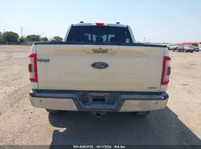 Lot #2992830133 2021 FORD F-150 LARIAT