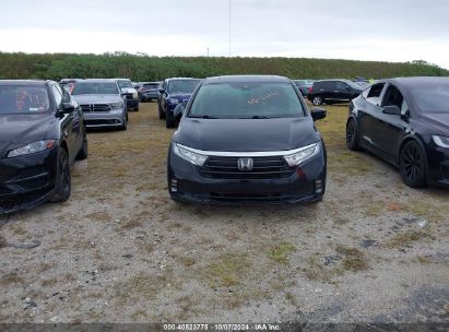 Lot #2992825561 2022 HONDA ODYSSEY EX-L