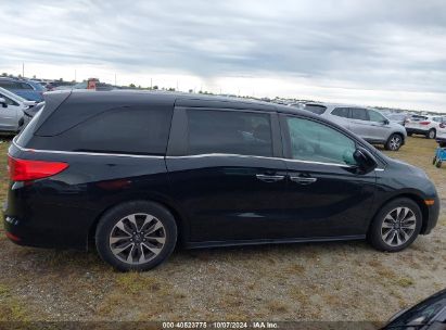 Lot #2992825561 2022 HONDA ODYSSEY EX-L