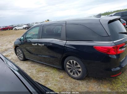 Lot #2992825561 2022 HONDA ODYSSEY EX-L