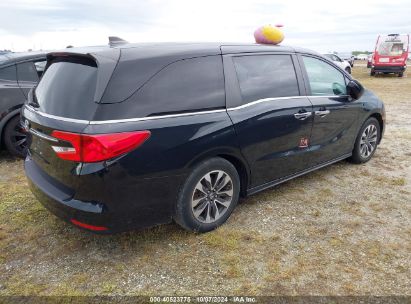 Lot #2992825561 2022 HONDA ODYSSEY EX-L