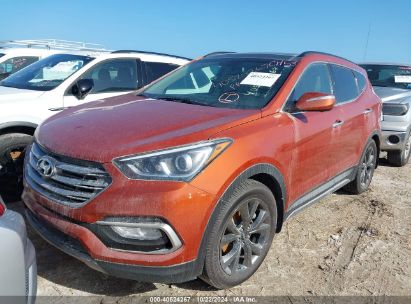 Lot #2992825543 2017 HYUNDAI SANTA FE SPORT 2.0T ULTIMATE