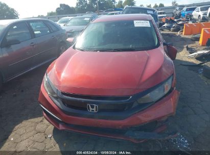 Lot #3035076890 2020 HONDA CIVIC LX