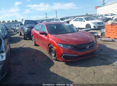 Lot #3035076890 2020 HONDA CIVIC LX