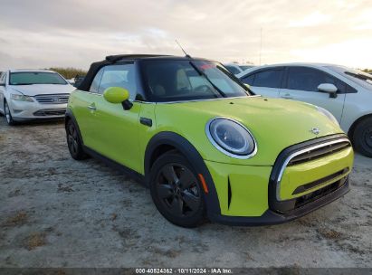 Lot #2992825537 2022 MINI CONVERTIBLE COOPER