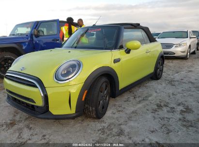 Lot #2992825537 2022 MINI CONVERTIBLE COOPER