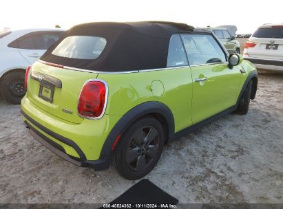 Lot #2992825537 2022 MINI CONVERTIBLE COOPER