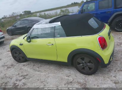 Lot #2992825537 2022 MINI CONVERTIBLE COOPER