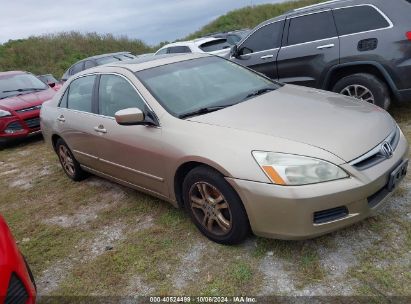 Lot #2991586673 2007 HONDA ACCORD 2.4 EX