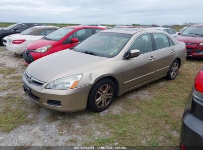 Lot #2991586673 2007 HONDA ACCORD 2.4 EX