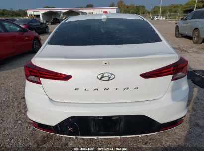 Lot #2996534071 2019 HYUNDAI ELANTRA SEL