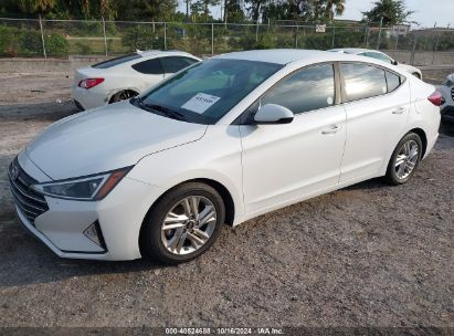 Lot #2996534071 2019 HYUNDAI ELANTRA SEL