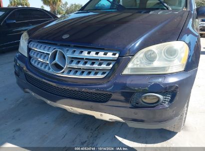 Lot #2990356957 2006 MERCEDES-BENZ ML 500 4MATIC