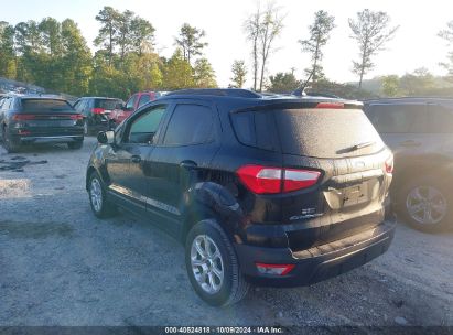 Lot #2995300761 2021 FORD ECOSPORT SE