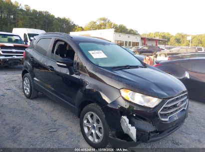 Lot #2995300761 2021 FORD ECOSPORT SE