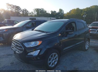 Lot #2995300761 2021 FORD ECOSPORT SE