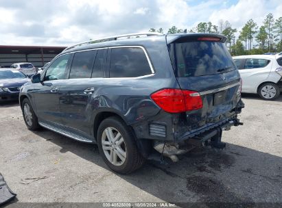 Lot #2995300754 2016 MERCEDES-BENZ GL 450 4MATIC