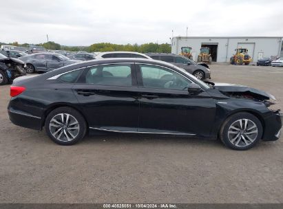 Lot #2992817880 2022 HONDA ACCORD HYBRID EX-L