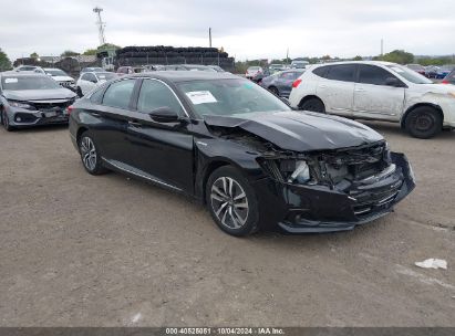 Lot #2992817880 2022 HONDA ACCORD HYBRID EX-L