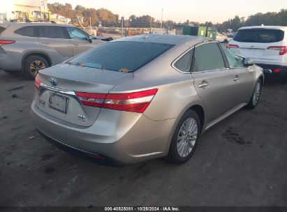 Lot #2992825469 2014 TOYOTA AVALON HYBRID XLE TOURING