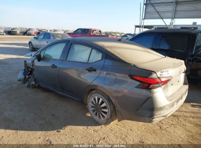 Lot #2992830115 2020 NISSAN VERSA S XTRONIC CVT