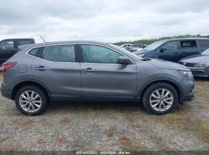 Lot #3037527512 2021 NISSAN ROGUE SPORT S FWD XTRONIC CVT