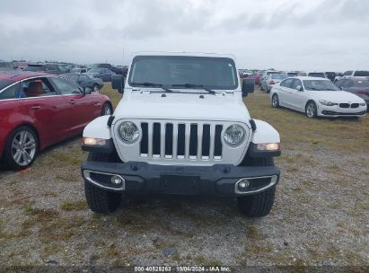 Lot #2992825748 2019 JEEP WRANGLER UNLIMITED SAHARA 4X4