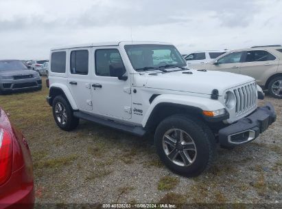 Lot #2992825748 2019 JEEP WRANGLER UNLIMITED SAHARA 4X4