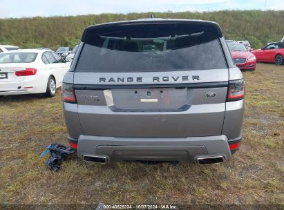 Lot #2992825744 2020 LAND ROVER RANGE ROVER SPORT SE MHEV