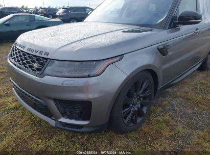 Lot #2992825744 2020 LAND ROVER RANGE ROVER SPORT SE MHEV