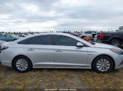 Lot #2992825742 2016 HYUNDAI SONATA HYBRID SE