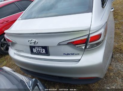 Lot #2992825742 2016 HYUNDAI SONATA HYBRID SE