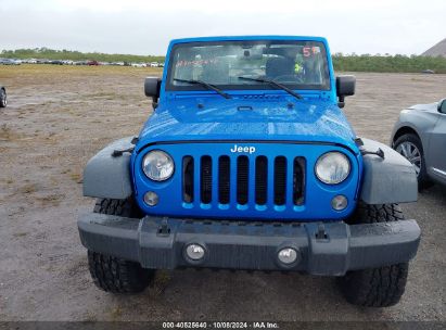 Lot #2992825735 2015 JEEP WRANGLER UNLIMITED SPORT