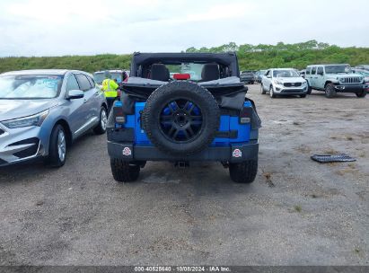 Lot #2992825735 2015 JEEP WRANGLER UNLIMITED SPORT