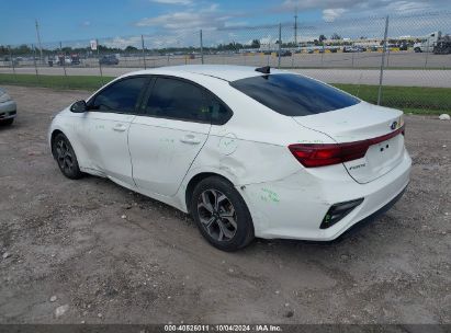 Lot #2990349979 2020 KIA FORTE LXS