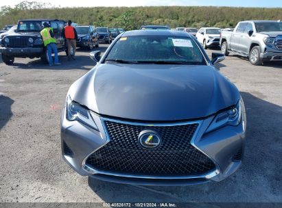 Lot #2992825698 2019 LEXUS RC 350