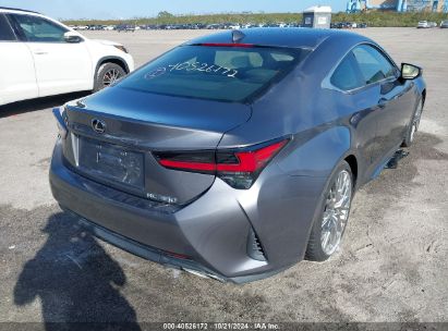 Lot #2992825698 2019 LEXUS RC 350