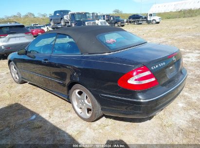 Lot #2992825677 2004 MERCEDES-BENZ CLK 500