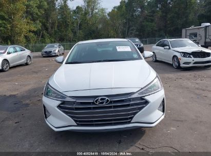 Lot #3035087006 2019 HYUNDAI ELANTRA LIMITED