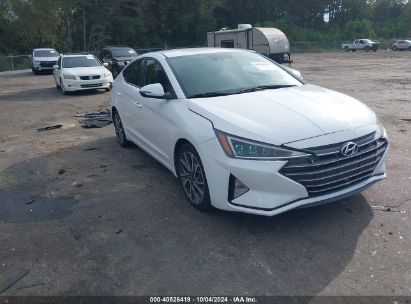 Lot #3035087006 2019 HYUNDAI ELANTRA LIMITED