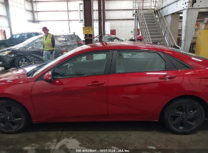 Lot #2992820254 2021 HYUNDAI ELANTRA SEL