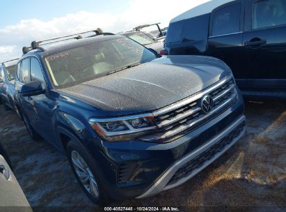 Lot #2995283933 2021 VOLKSWAGEN ATLAS 3.6L V6 SE W/TECHNOLOGY