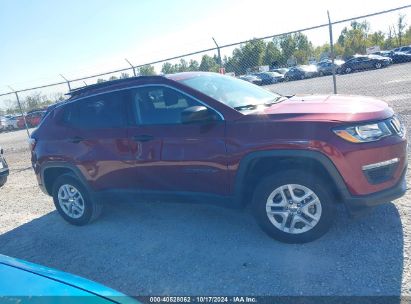 Lot #2992825478 2021 JEEP COMPASS SPORT 4X4