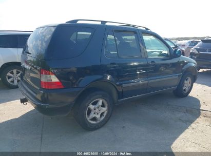 Lot #3037530626 1999 MERCEDES-BENZ ML 320