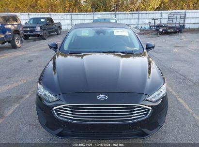 Lot #3052078289 2019 FORD FUSION HYBRID SE