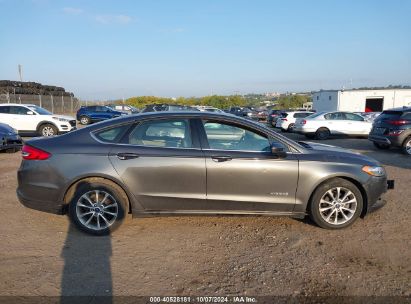 Lot #2992817874 2017 FORD FUSION HYBRID SE