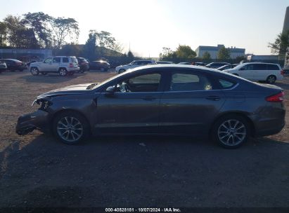 Lot #2992817874 2017 FORD FUSION HYBRID SE