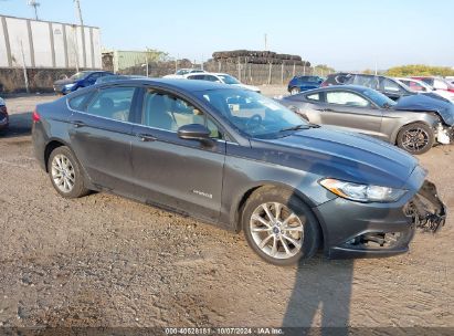 Lot #2992817874 2017 FORD FUSION HYBRID SE